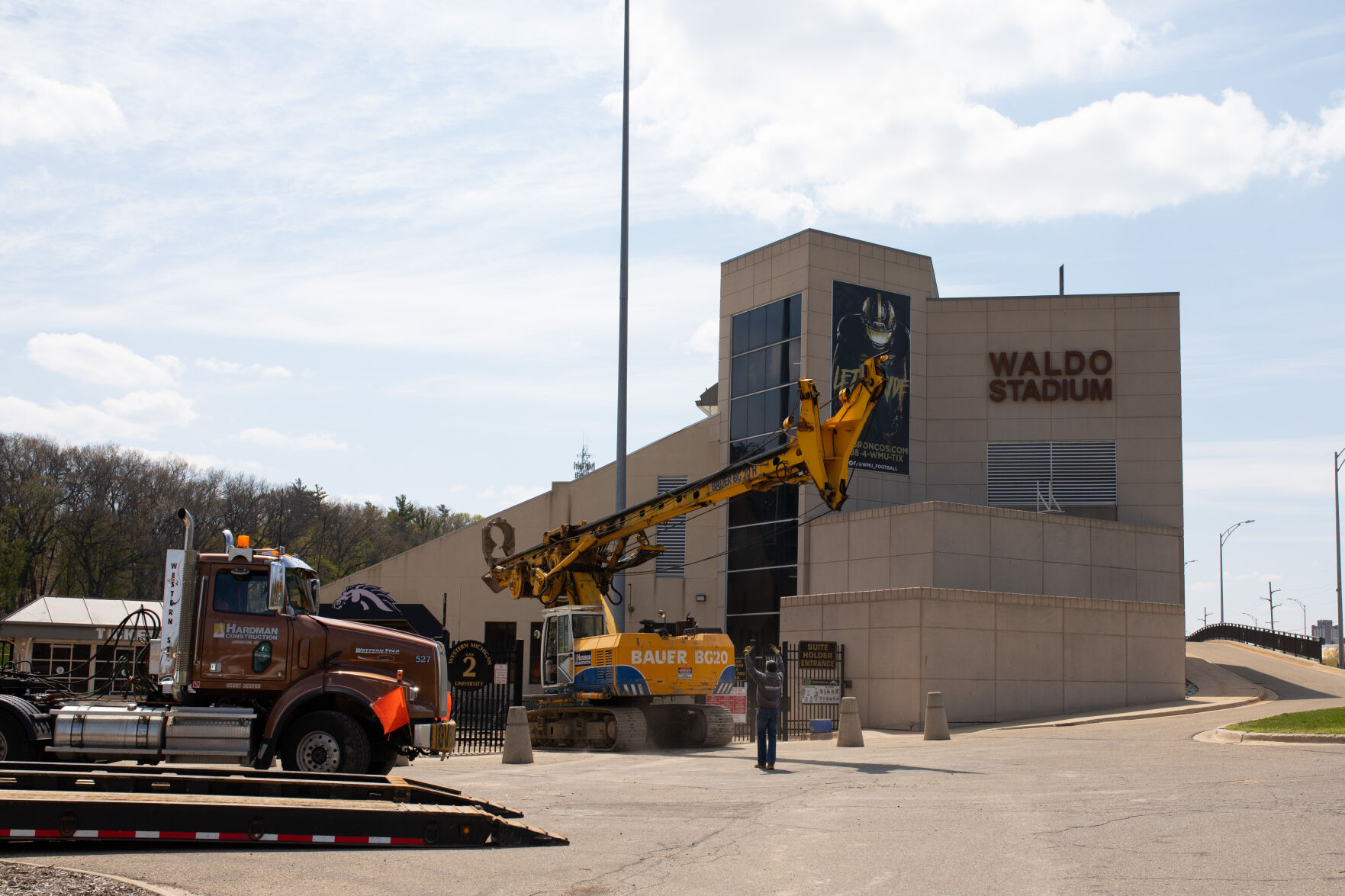 Waldo Stadium Construction